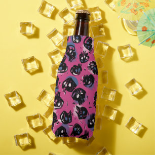 Pink scull emo Home & Living Kitchen & Dining Bottle Cooler