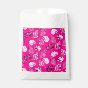 pink sea shells beach ocean favour bags