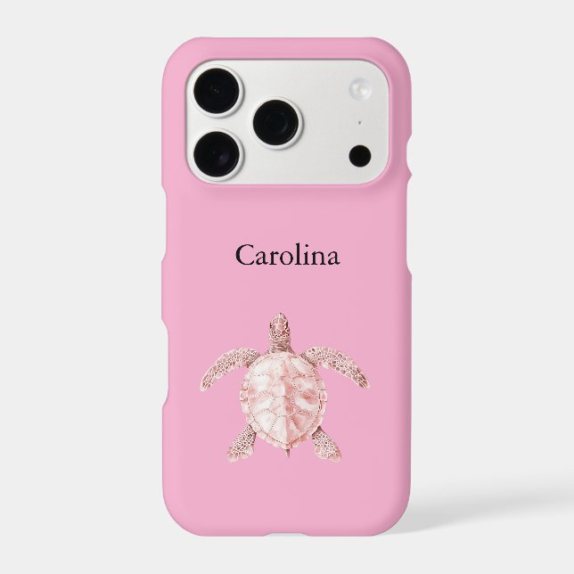 Pink Sea Turtle (Back)