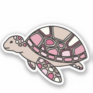 Pink Sea Turtle