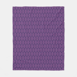 Pink seamless pattern on dark background fleece blanket
