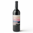 Pink Seascape Sunset Personalized