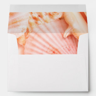 Pink Seashells Envelope