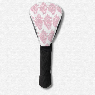 Pink Seashells Golf Head Cover