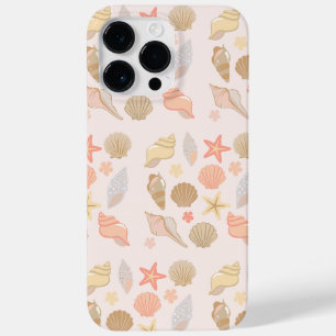 Pink Seashells Pattern Case-Mate iPhone 14 Pro Max Case