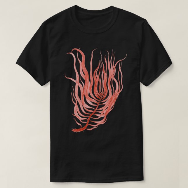pink seaweed T-Shirt (Design Front)