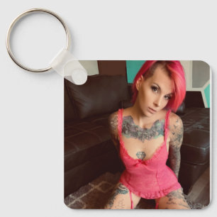 Pink Seduction/MVR Keychain