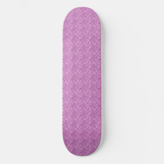 pink sequin effect skateboard