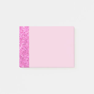 Pink Sequins Bling Post-it Notes