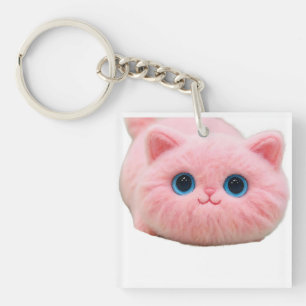 Pink Serenity 002 Key Ring