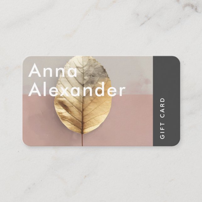 Pink Serenity Design 4 Gift Card (Front)