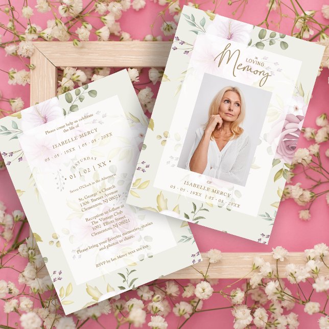 Pink Shades Botanical Floral Traditional Photo (Creator Uploaded)