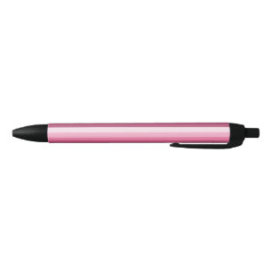 Pink shadow stripes black ink pen