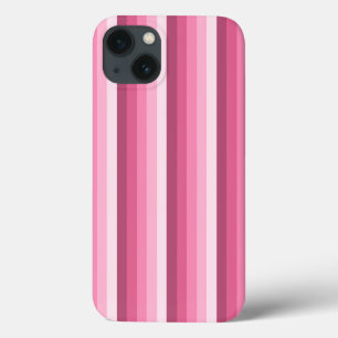 Pink shadow stripes Case-Mate iPhone case