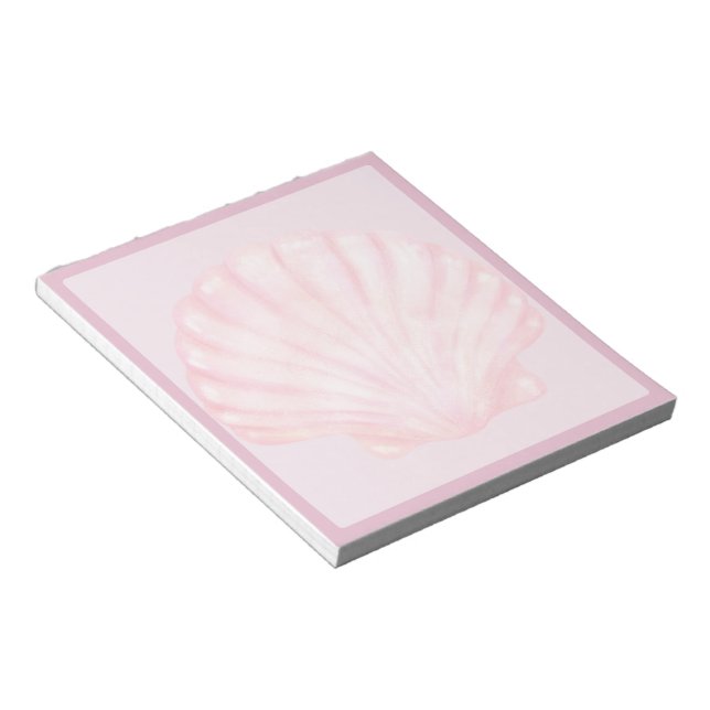 Pink Shell 4 Notepad (Angled)