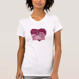pink shih tzu T-Shirt