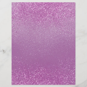 Pink Shimmer Glitter Dust Scrapbook Paper