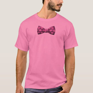 Pink Shirt with Purple Bow Tie w/ Pink Polka Dots