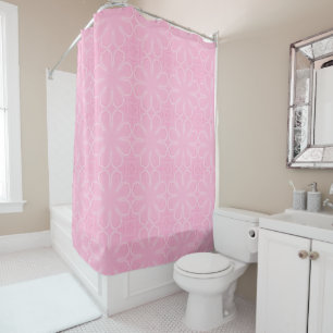 Pink Shower Curtain