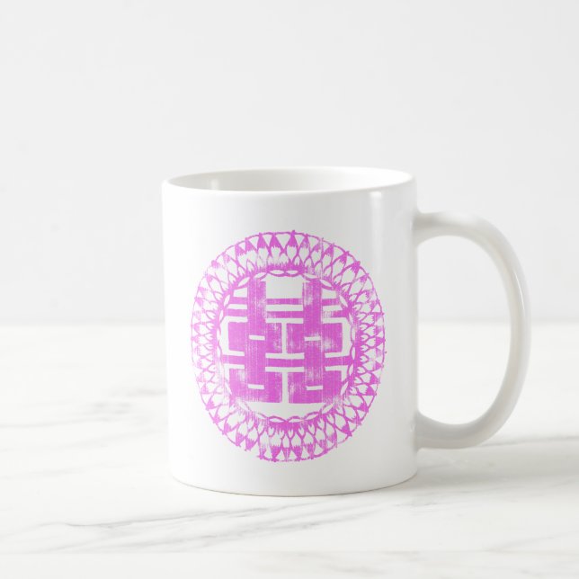 Pink Shuan Xi Coffee Mug (Right)