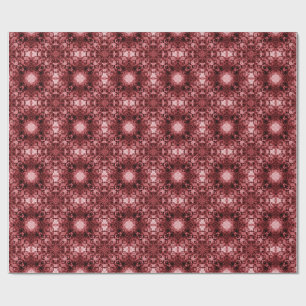Pink Signature Goth Patterned Wrapping Paper