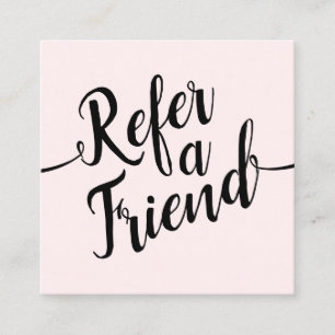 Pink Signature Script Customer Referral