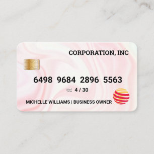 Pink Silk Debit Card