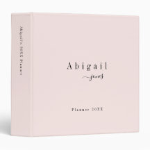 Pink Simple Script Name Modern personalised