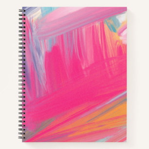 pink sketchbook journal