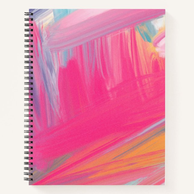 pink sketchbook journal (Front)