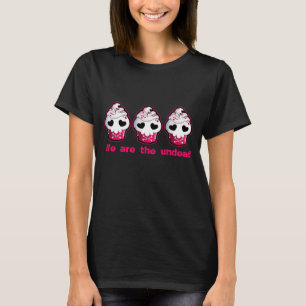 Pink Skull Cupcake T-Shirt