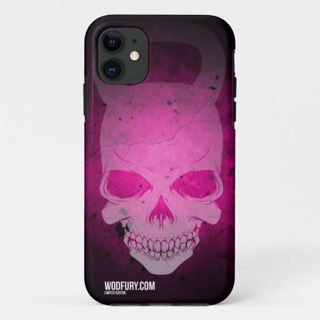 Pink Skull Kettlebell - Limited Edition Case-Mate iPhone Case (Back)