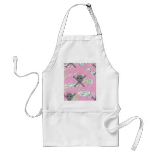 Pink Skullz Standard Apron