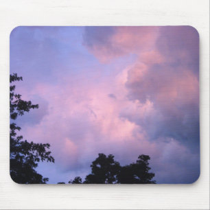 Pink Sky At Night Mouse Mat
