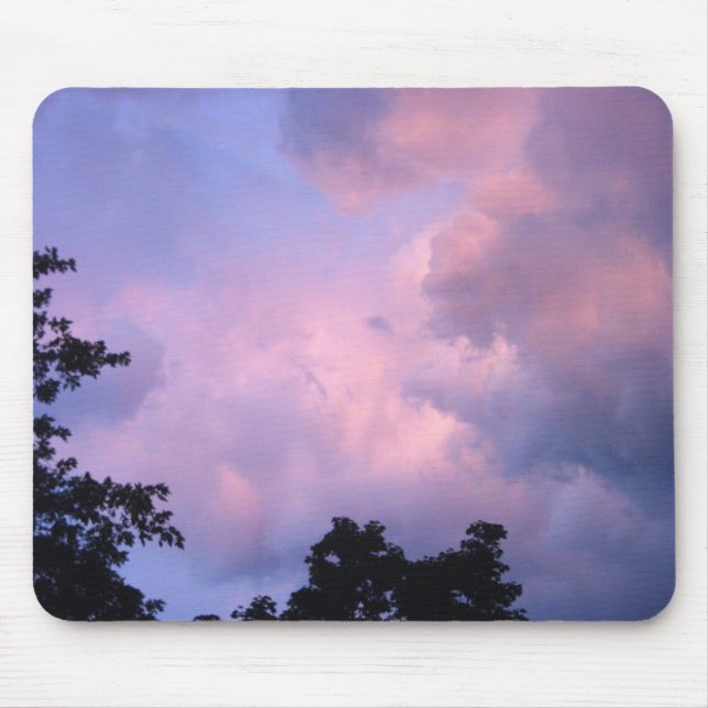 Pink Sky At Night Mouse Mat (Front)