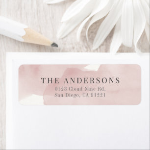 Pink Sky Watercolor Girl Baby Shower