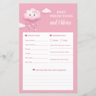 Pink sky white cloud 9 Predictions and Advice game