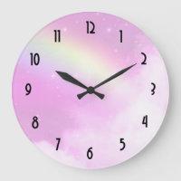 Pink Sky with Lemon Yellow Rainbow