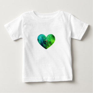 Pink Slime Heart Baby T-Shirt
