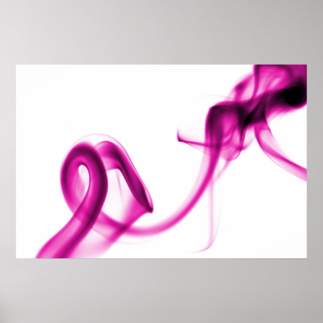 Pink Smoke Poster (Front)