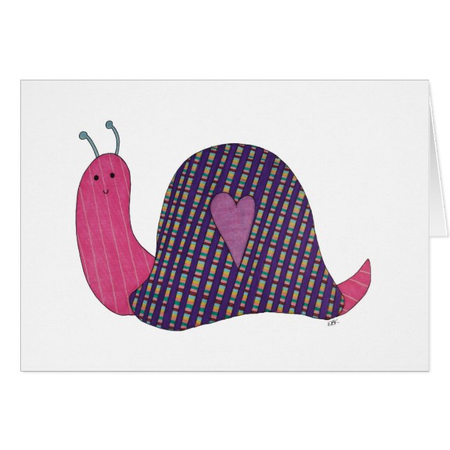 Pink Snail (Front Horizontal)