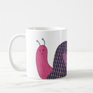 Pink Snail Coffee Mug