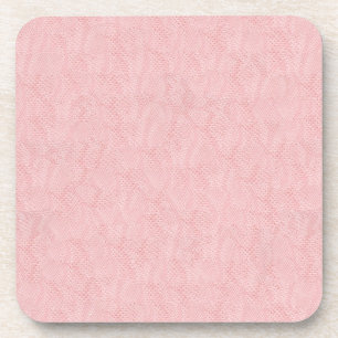 Pink Snake Skin Coaster