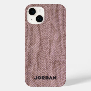Pink Snakeskin Case-Mate iPhone 14 Case