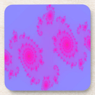 Pink Sneeze Cork Coaster