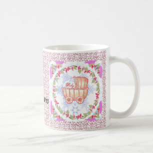 Pink SnowFlake Baby Girl Coffee Mug