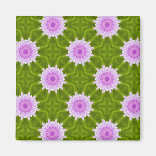 Pink Snowflakes Magnet