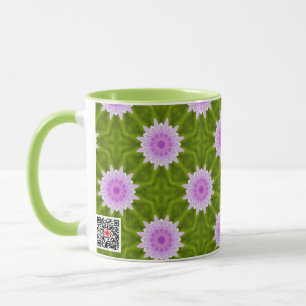 Pink Snowflakes Mug