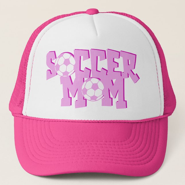 Pink Soccer Mum Hats (Front)