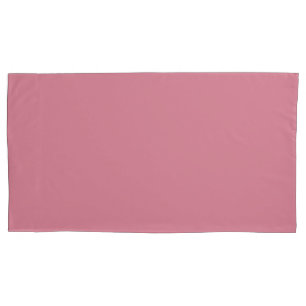 Pink solid colour Pillow Case